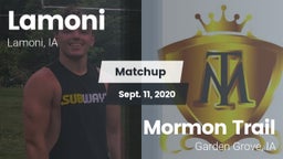 Matchup: Lamoni vs. Mormon Trail  2020