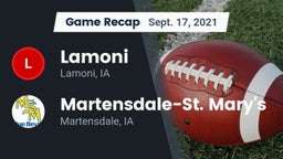 Recap: Lamoni  vs. Martensdale-St. Mary's  2021