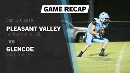 Recap: Pleasant Valley  vs. Glencoe  2016