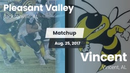 Matchup: Pleasant Valley vs. Vincent  2017