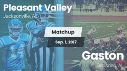 Matchup: Pleasant Valley vs. Gaston  2017