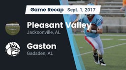 Recap: Pleasant Valley  vs. Gaston  2017