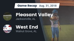 Recap: Pleasant Valley  vs. West End  2018