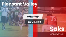 Matchup: Pleasant Valley vs. Saks  2018