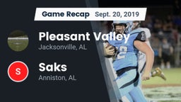 Recap: Pleasant Valley  vs. Saks  2019