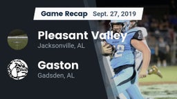 Recap: Pleasant Valley  vs. Gaston  2019