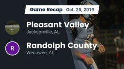 Recap: Pleasant Valley  vs. Randolph County  2019