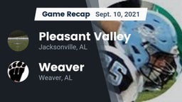 Recap: Pleasant Valley  vs. Weaver  2021