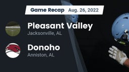 Recap: Pleasant Valley  vs. Donoho  2022