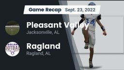 Recap: Pleasant Valley  vs. Ragland  2022