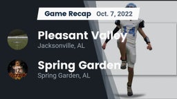 Recap: Pleasant Valley  vs. Spring Garden  2022