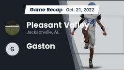 Recap: Pleasant Valley  vs. Gaston 2022