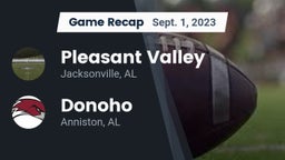 Recap: Pleasant Valley  vs. Donoho  2023