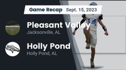Recap: Pleasant Valley  vs. Holly Pond  2023