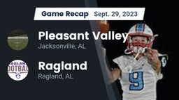 Recap: Pleasant Valley  vs. Ragland  2023
