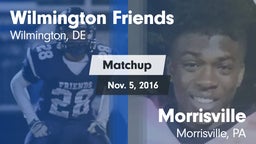 Matchup: Wilmington Friends vs. Morrisville  2016
