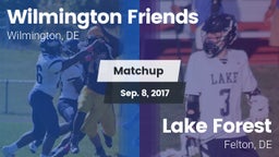 Matchup: Wilmington Friends vs. Lake Forest  2017