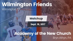 Matchup: Wilmington Friends vs. Academy of the New Church  2017