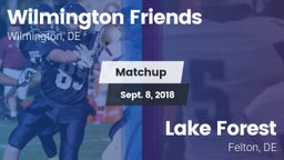 Matchup: Wilmington Friends vs. Lake Forest  2018