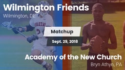 Matchup: Wilmington Friends vs. Academy of the New Church  2018