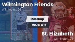 Matchup: Wilmington Friends vs. St. Elizabeth  2018