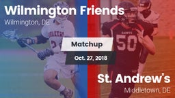 Matchup: Wilmington Friends vs. St. Andrew's  2018