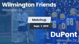 Matchup: Wilmington Friends vs. DuPont  2019
