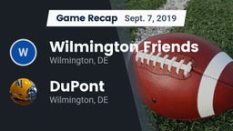 Recap: Wilmington Friends  vs. DuPont  2019