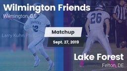 Matchup: Wilmington Friends vs. Lake Forest  2019