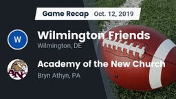 Recap: Wilmington Friends  vs. Academy of the New Church  2019