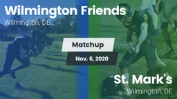 Matchup: Wilmington Friends vs. St. Mark's  2020