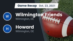 Recap: Wilmington Friends  vs. Howard  2021