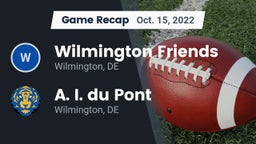 Recap: Wilmington Friends  vs. A. I. du Pont  2022