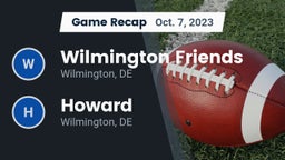 Recap: Wilmington Friends  vs. Howard  2023