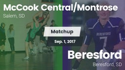 Matchup: McCook Central/Montr vs. Beresford  2017