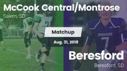 Matchup: McCook Central/Montr vs. Beresford  2018