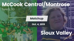 Matchup: McCook Central/Montr vs. Sioux Valley  2019