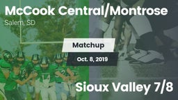 Matchup: McCook Central/Montr vs. Sioux Valley 7/8 2019