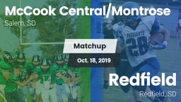 Matchup: McCook Central/Montr vs. Redfield  2019