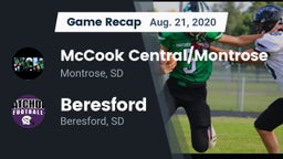 Recap: McCook Central/Montrose  vs. Beresford  2020