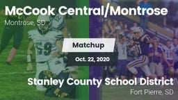 Matchup: McCook Central/Montr vs. Stanley County School District 2020