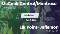 Matchup: McCook Central/Montr vs. Elk Point-Jefferson  2020