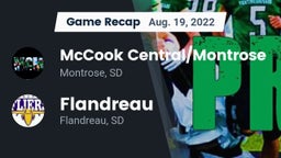 Recap: McCook Central/Montrose  vs. Flandreau  2022