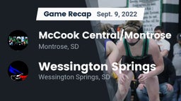 Recap: McCook Central/Montrose  vs. Wessington Springs  2022