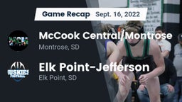 Recap: McCook Central/Montrose  vs. Elk Point-Jefferson  2022