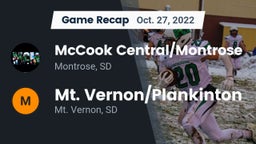 Recap: McCook Central/Montrose  vs. Mt. Vernon/Plankinton  2022