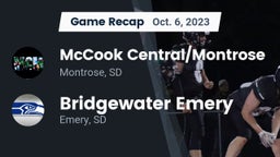 Recap: McCook Central/Montrose  vs. Bridgewater Emery 2023