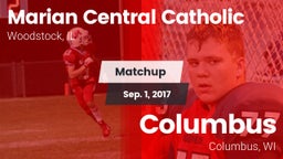 Matchup: Marian Central Catho vs. Columbus  2017