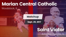 Matchup: Marian Central Catho vs. Saint Viator  2017