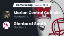 Recap: Marian Central Catholic  vs. Glenbard South  2017